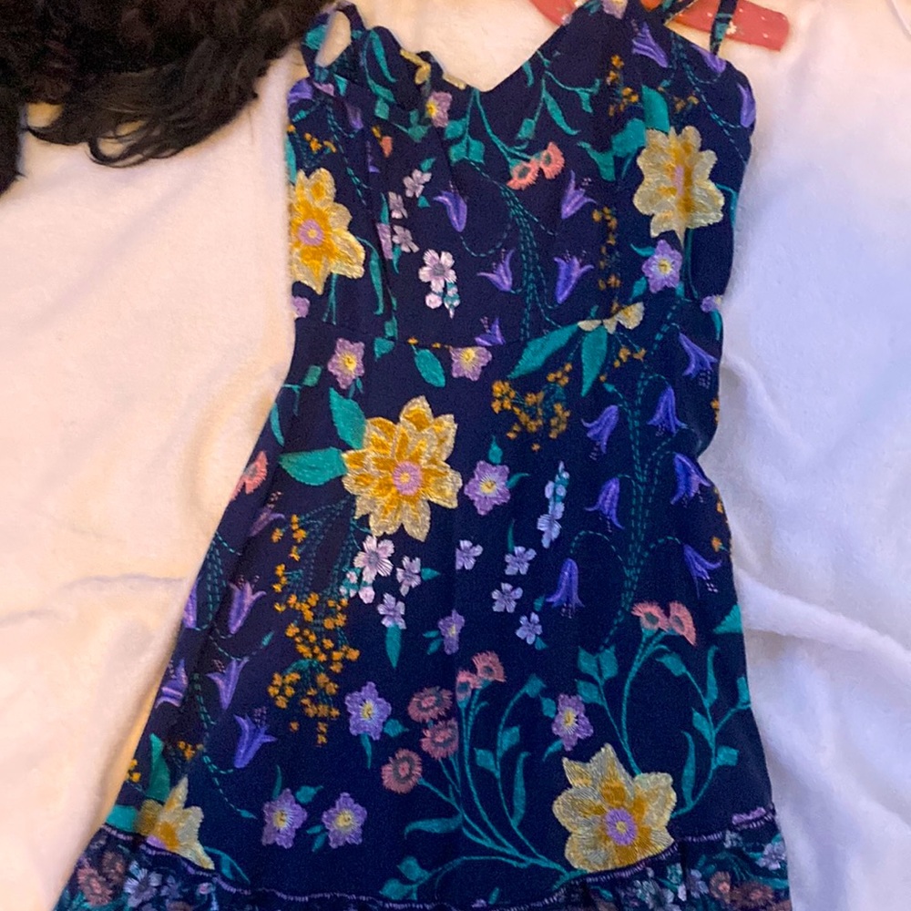 Dress with flowers